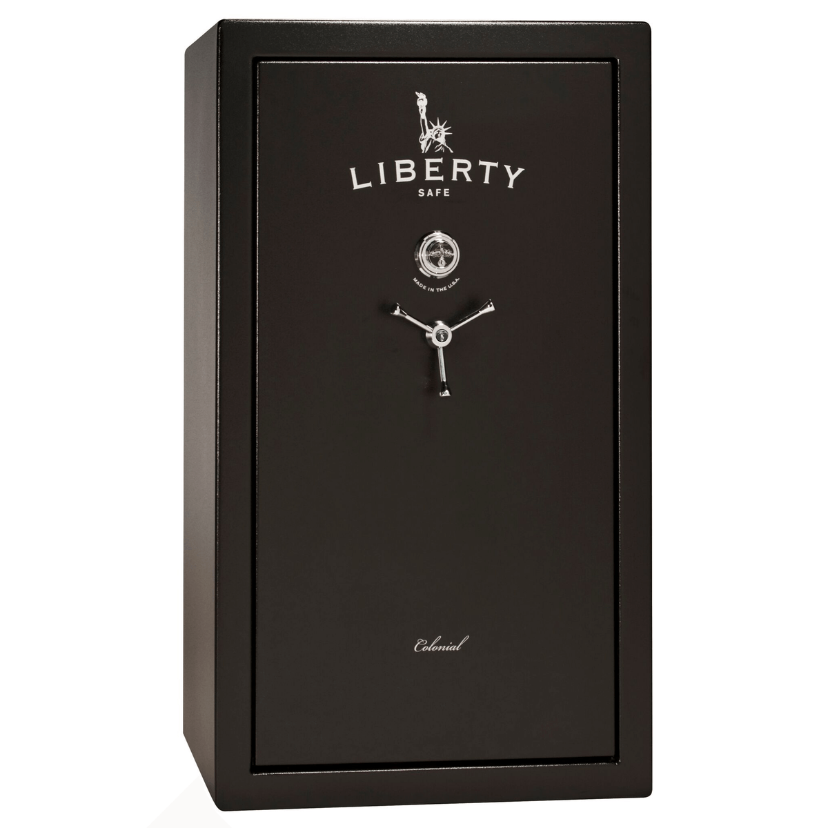 Colonial Series | Level 4 Security | 75 Minute Fire Protection | 30 | DIMENSIONS: 60.5&quot;(H) X 36&quot;(W) X 22&quot;(D*) | Black Gloss | Mechanical Lock