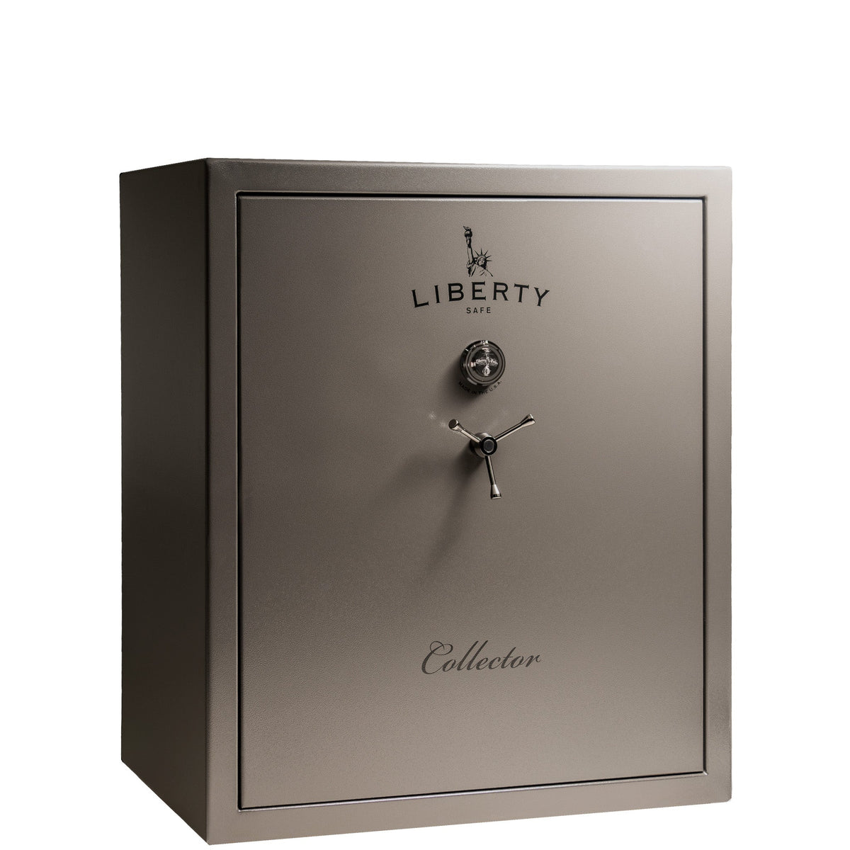 Collector | Level 5 Security | 110 Minute Fire Protection | Dimensions: 60.5&quot;(H) x 54&quot;(W) x 27.5&quot;(D) | Gray Marble Mechanical Lock - Closed Door